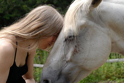 Malem and her horse